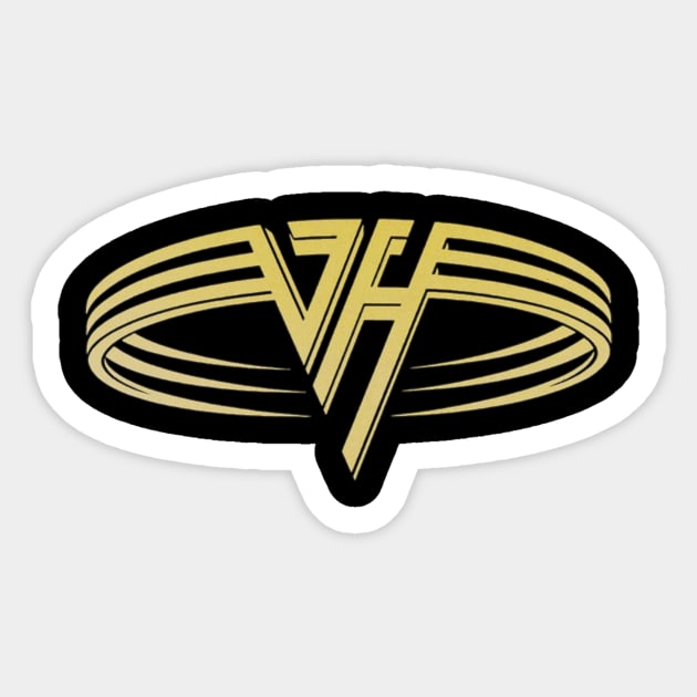 van halen Sticker by Butones gym